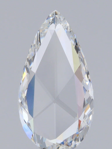 1.01ct | D/VS Pear Shape Rose Cut Diamond - Modern Rustic Diamond