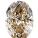 2.00ct | Champagne VS Oval Shape Brilliant Cut Diamond - Modern Rustic Diamond