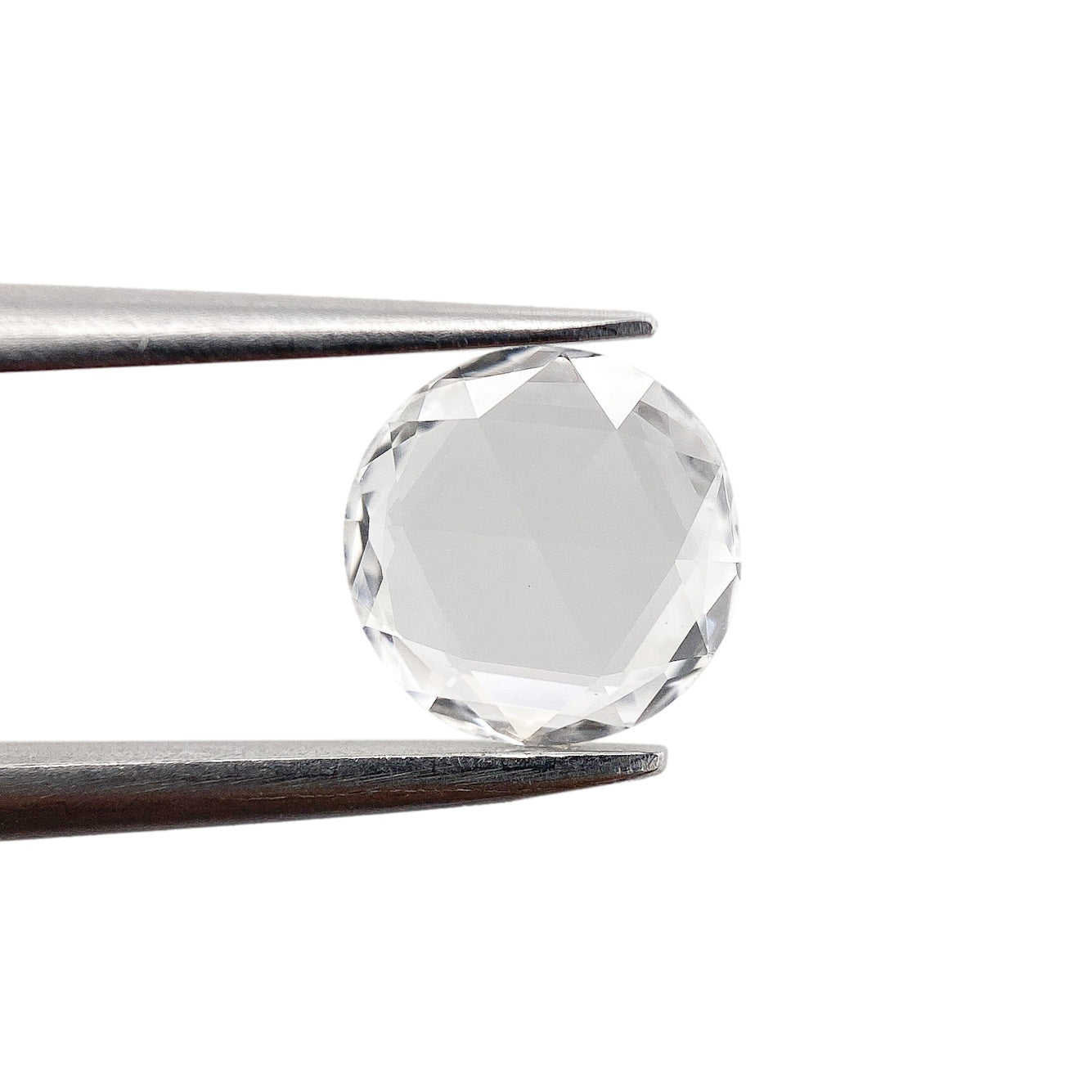 0.44ct | D/VS1 Round Shape Rose Cut Diamond - Modern Rustic Diamond