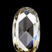 0.75ct | Champagne VS-SI Oval Shape Rose Cut Diamond - Modern Rustic Diamond
