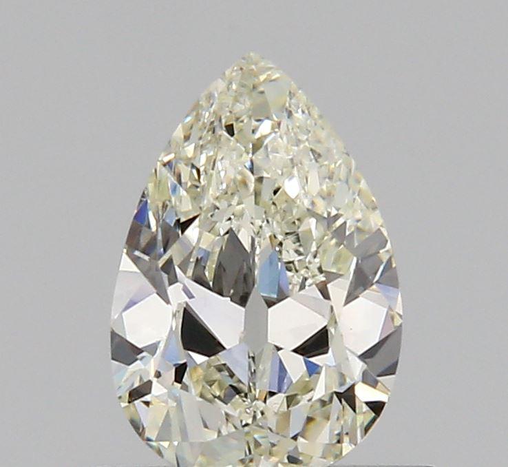 0.53ct | I-J/VS Pear Shape Old Mine Cut Diamond-Modern Rustic Diamond