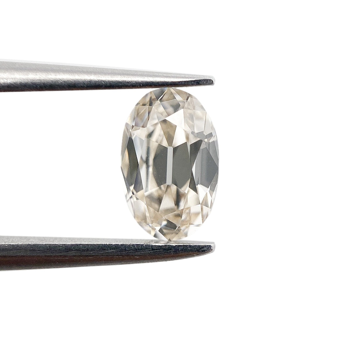 0.55ct | Champagne VVS Oval Shape Old Mine Cut Diamond-Modern Rustic Diamond