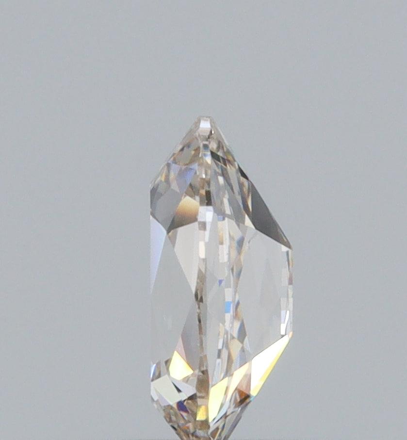 0.55ct | Champagne VVS Oval Shape Old Mine Cut Diamond-Modern Rustic Diamond