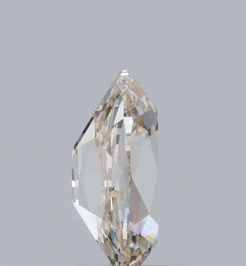 0.55ct | Champagne VVS Oval Shape Old Mine Cut Diamond-Modern Rustic Diamond