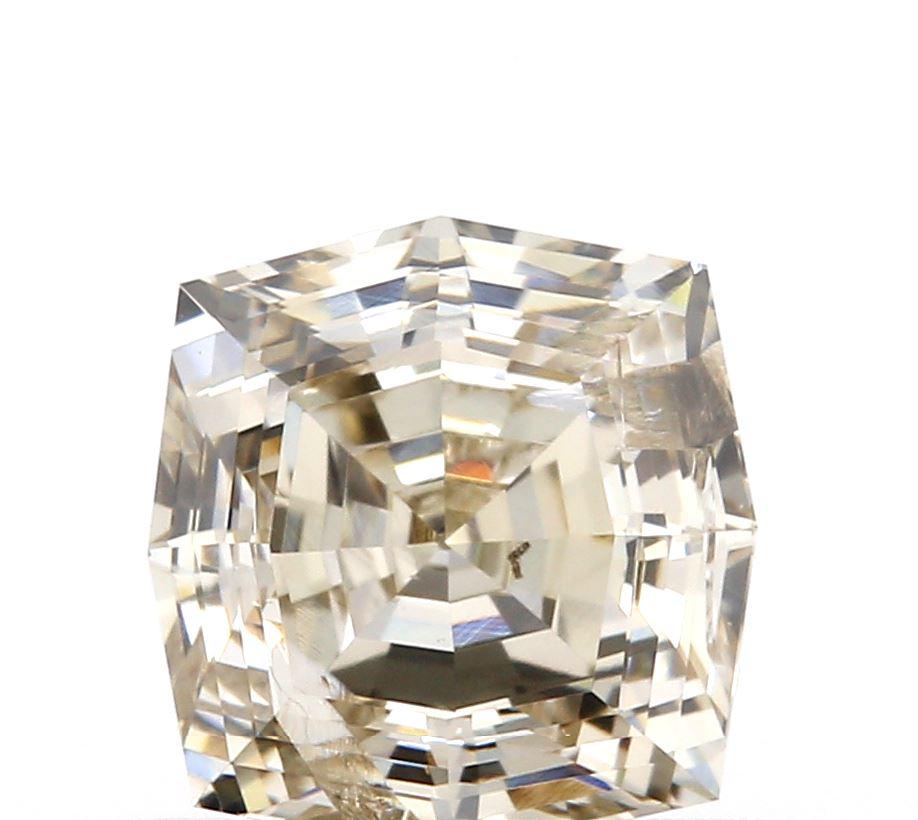 0.74ct | Light Brown SI Octagonal Shape Step Cut Diamond-Modern Rustic Diamond