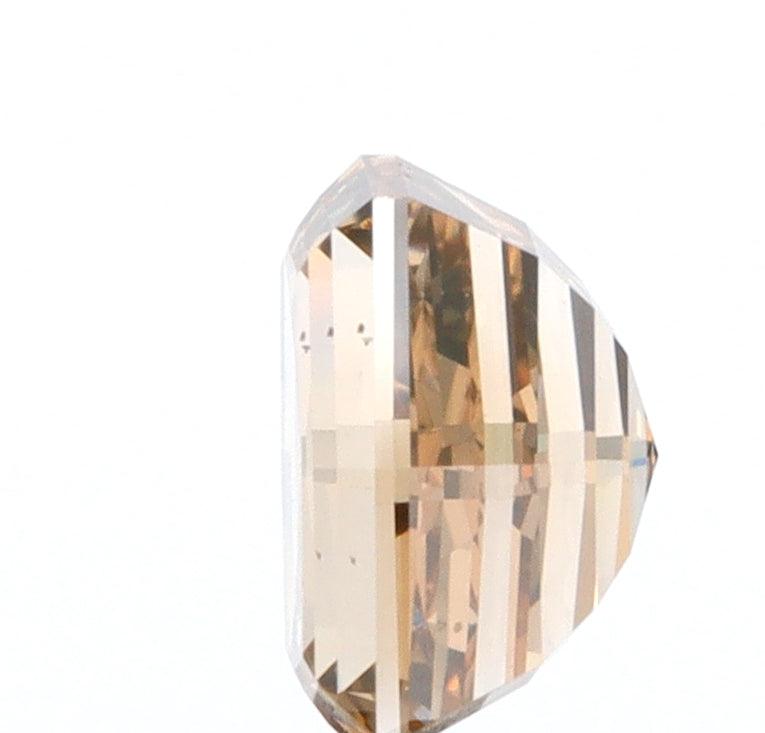 0.81ct | Champagne VS-SI Octagonal Shape Step Cut Diamond-Modern Rustic Diamond