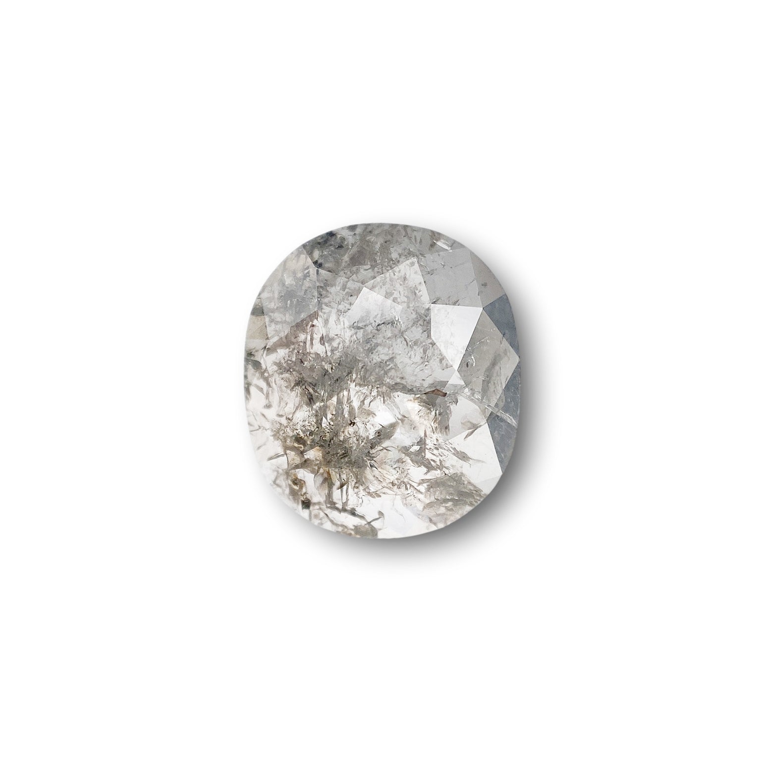 1.71ct | Rustic Cushion Shape Rose Cut Diamond - Modern Rustic Diamond