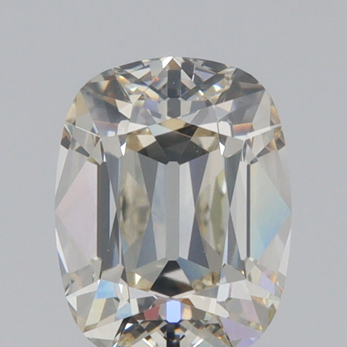 1.55ct | L/VS2 Cushion Shape Old Mine Cut Diamond (GIA) - Modern Rustic Diamond