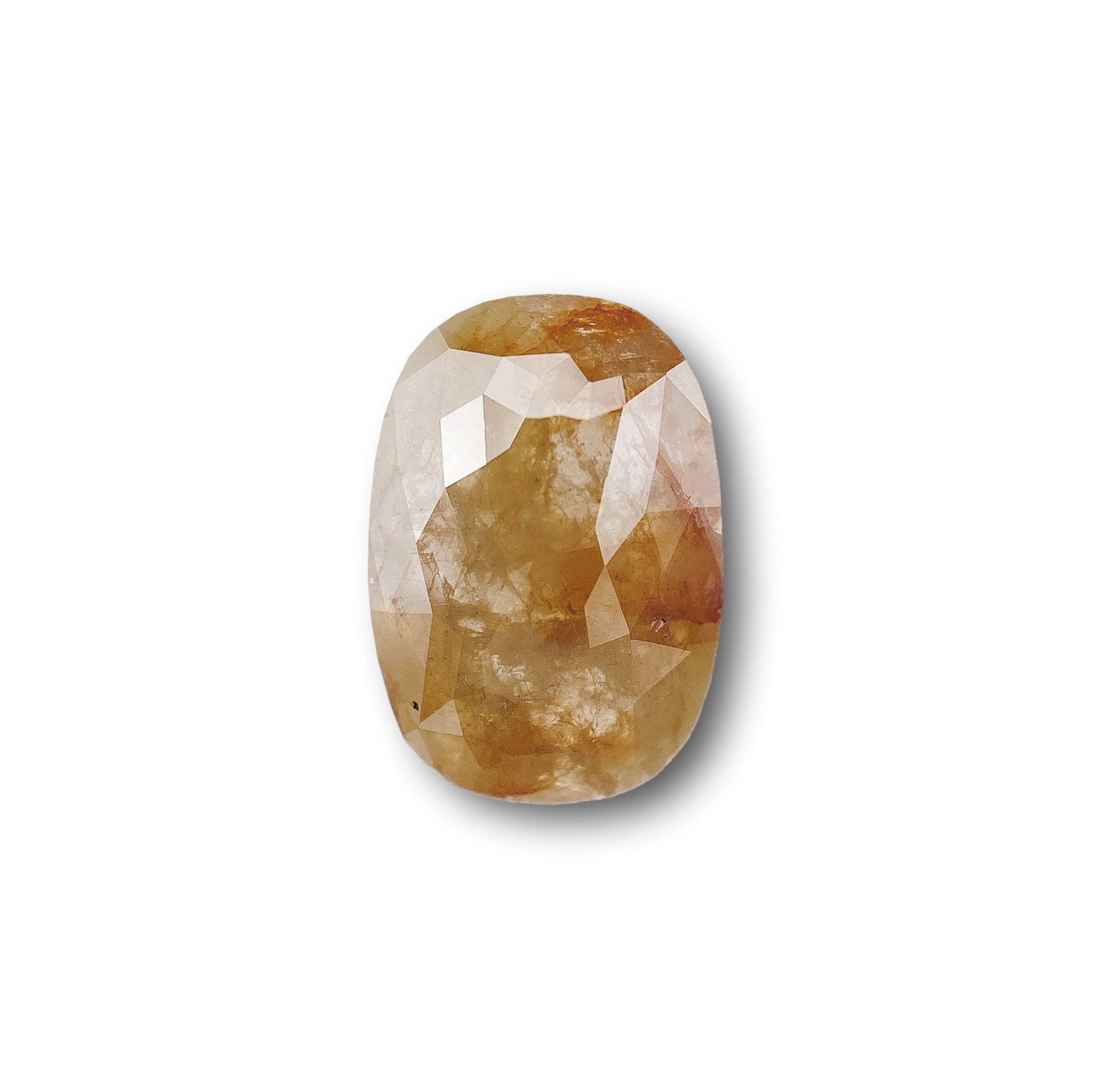 1.61ct | Rustic  Cushion Shape Rose Cut Diamond - Modern Rustic Diamond