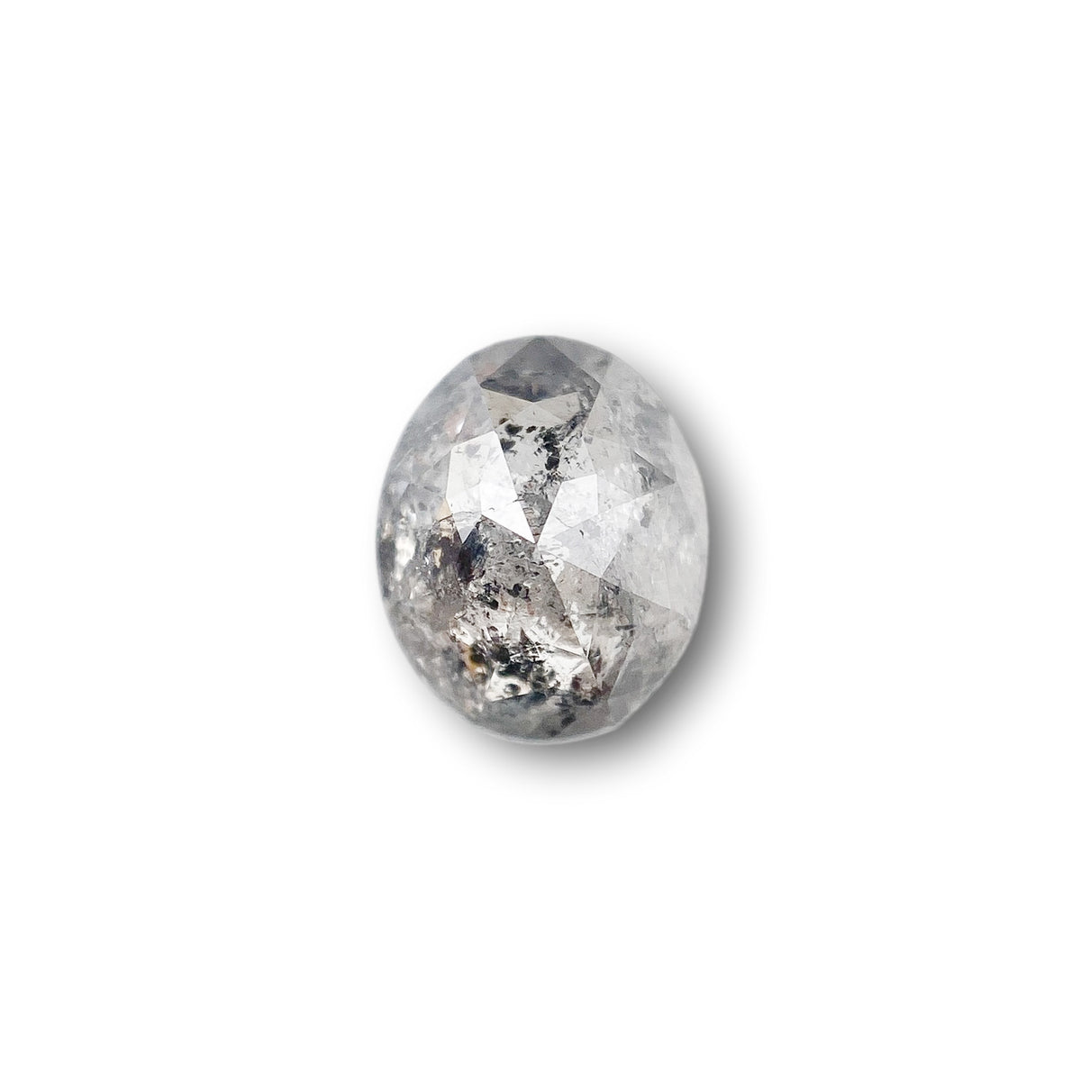 1.16ct | Rustic Oval Shape Rose Cut Diamond - Modern Rustic Diamond