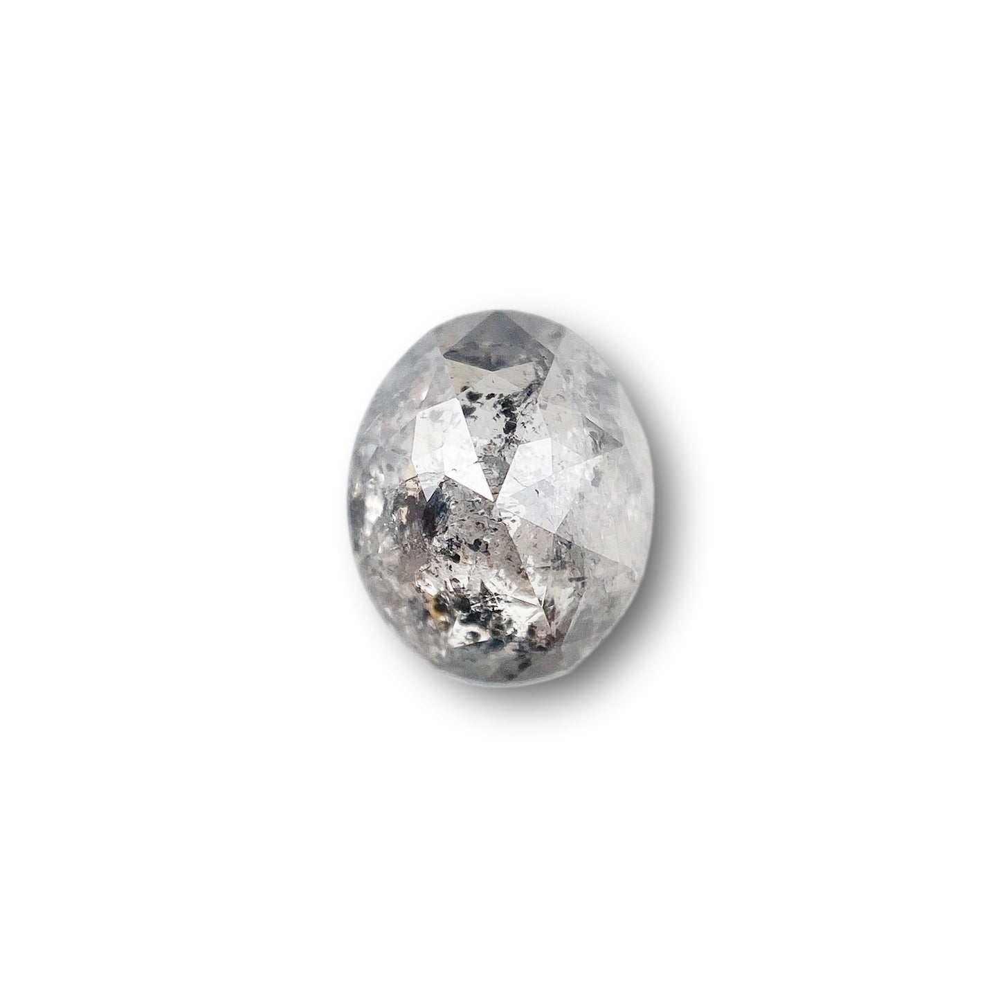 1.16ct | Rustic Oval Shape Rose Cut Diamond - Modern Rustic Diamond