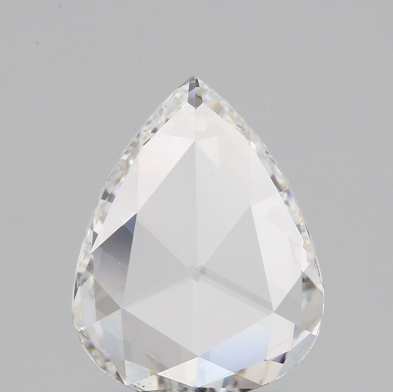 1.06ct | F/VS2 Pear Shape Rose Cut Diamond (GIA) - Modern Rustic Diamond