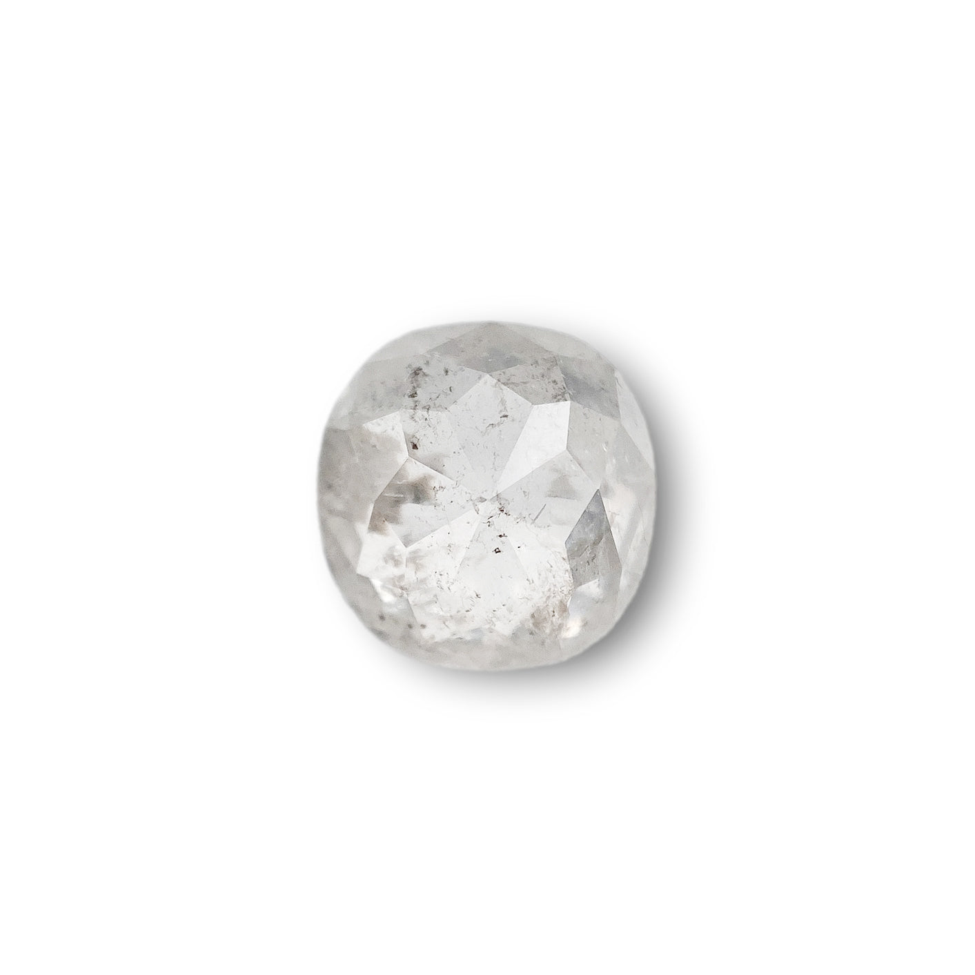 1.72ct | Rustic Cushion Shape Rose Cut Diamond - Modern Rustic Diamond