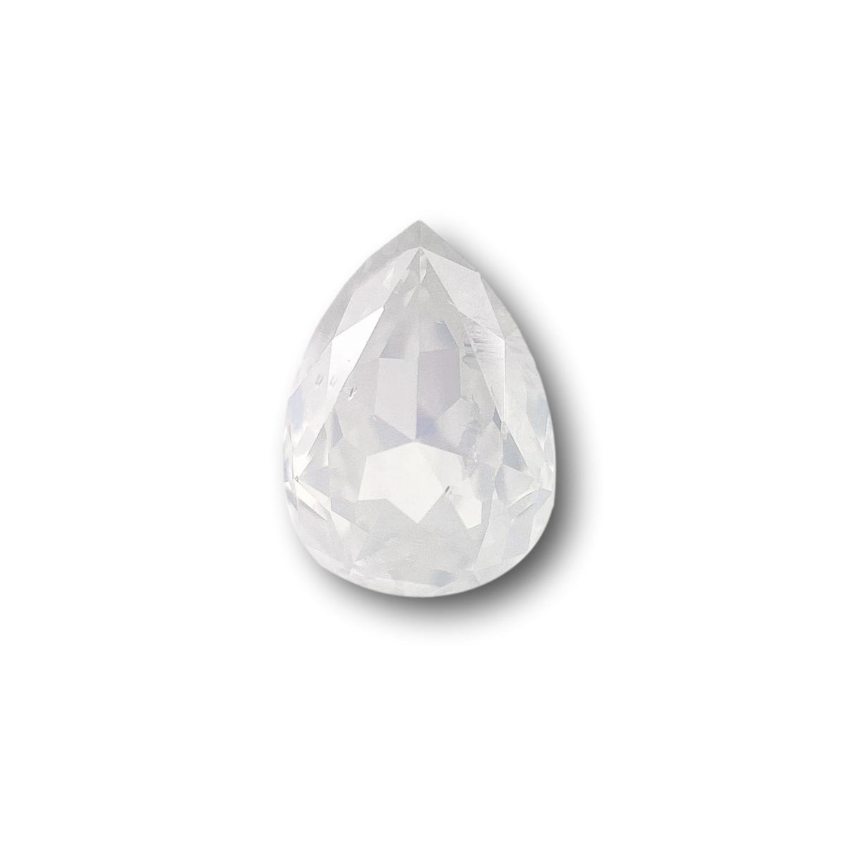 0.51ct | Salt &amp; Pepper Pear Shape Brilliant Cut Diamond - Modern Rustic Diamond