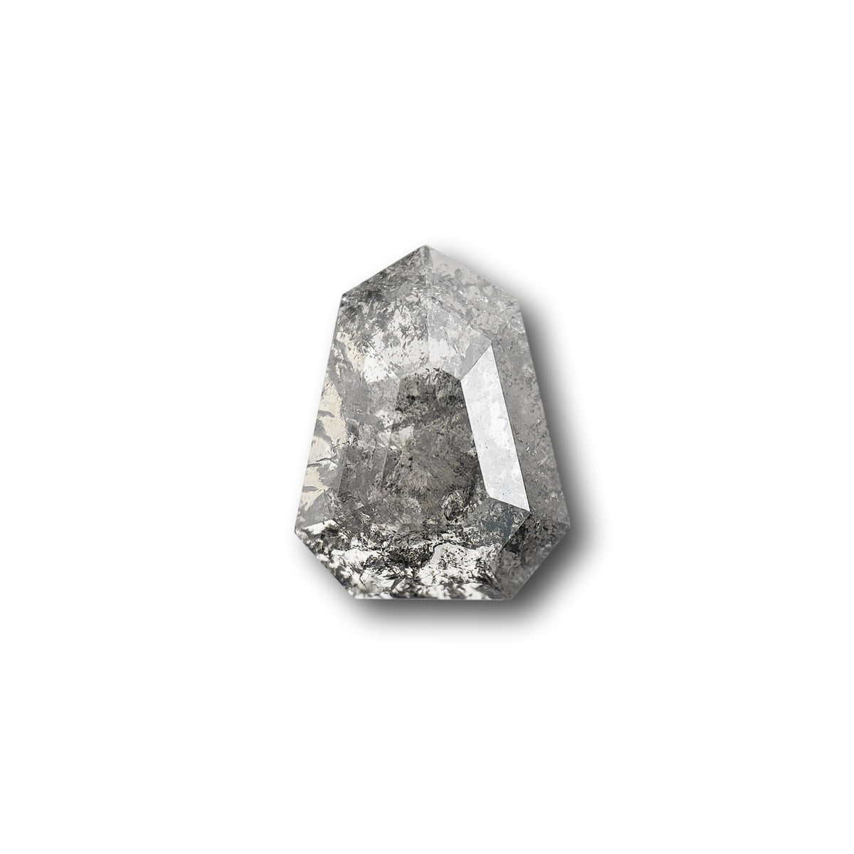 1.20ct | Rustic  Shield Shape Rose Cut Diamond - Modern Rustic Diamond