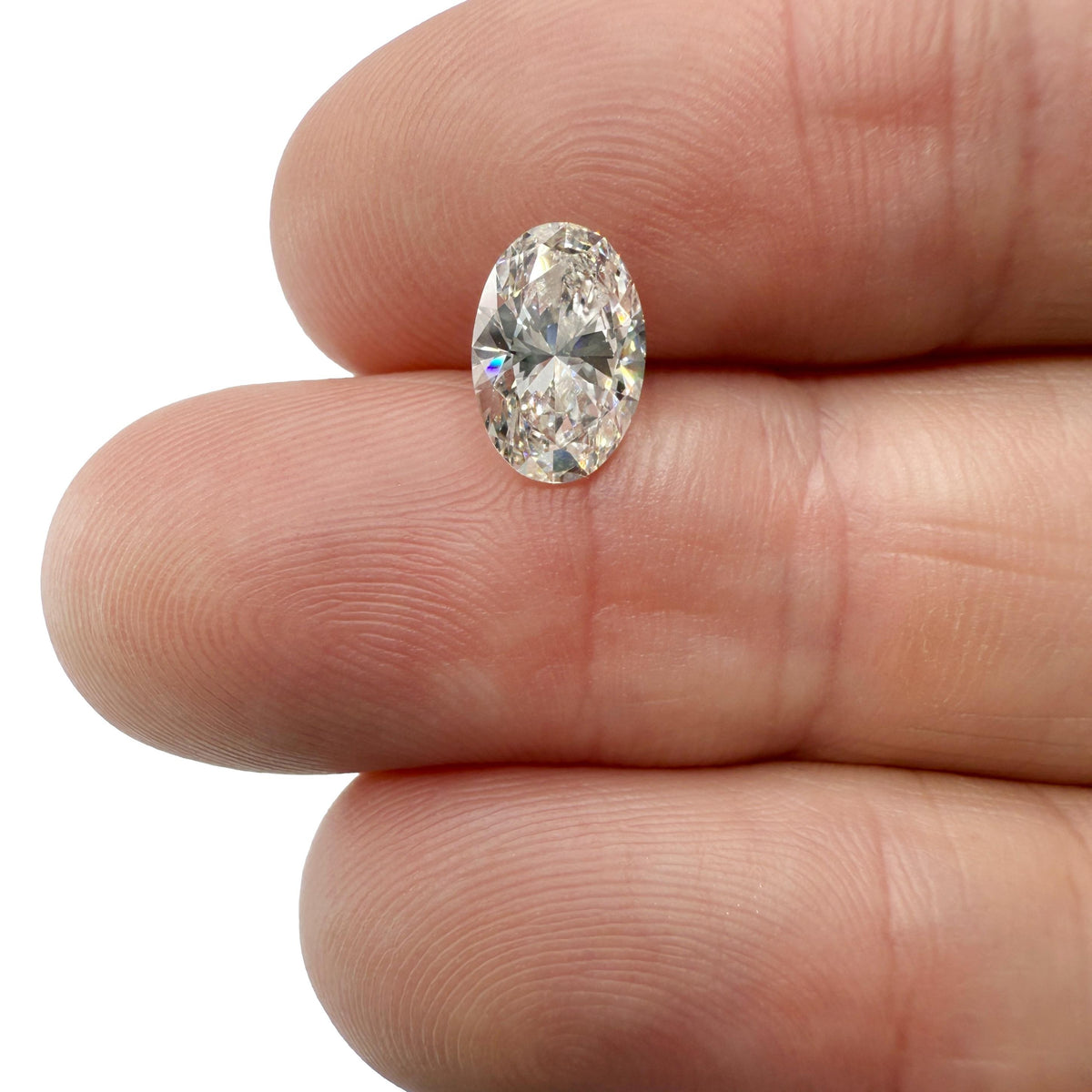 1.00ct | M/SI2 Oval Shape Brilliant Cut Diamond (GIA) - Modern Rustic Diamond