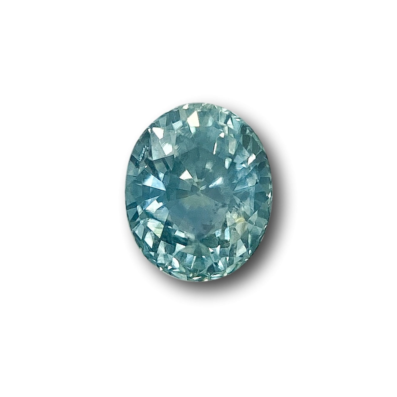 1.02ct | Brilliant Cut Oval Shape Blue Montana Sapphire-Modern Rustic Diamond