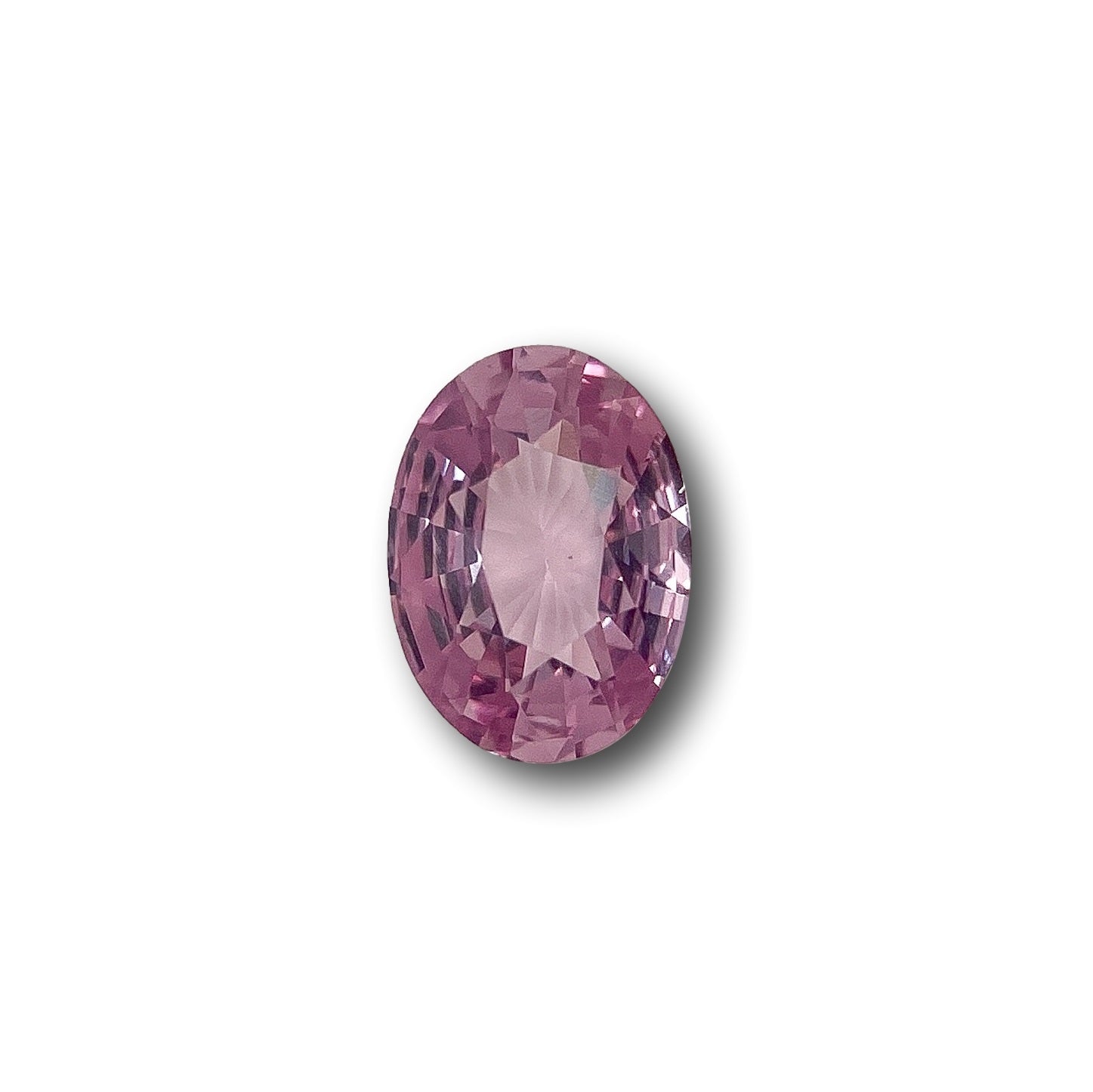 1.02ct | Brilliant Cut Oval Shape Pink Sapphire-Modern Rustic Diamond