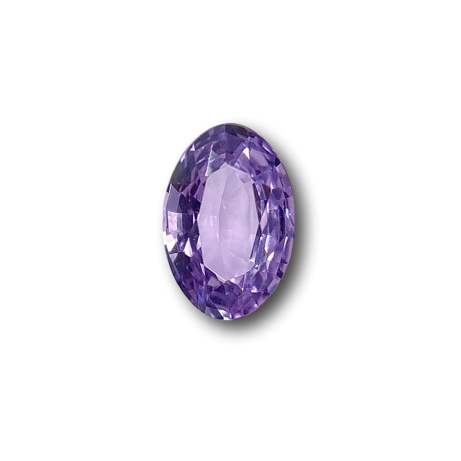 1.02ct | Brilliant Cut Oval Shape Violet Sapphire-Modern Rustic Diamond