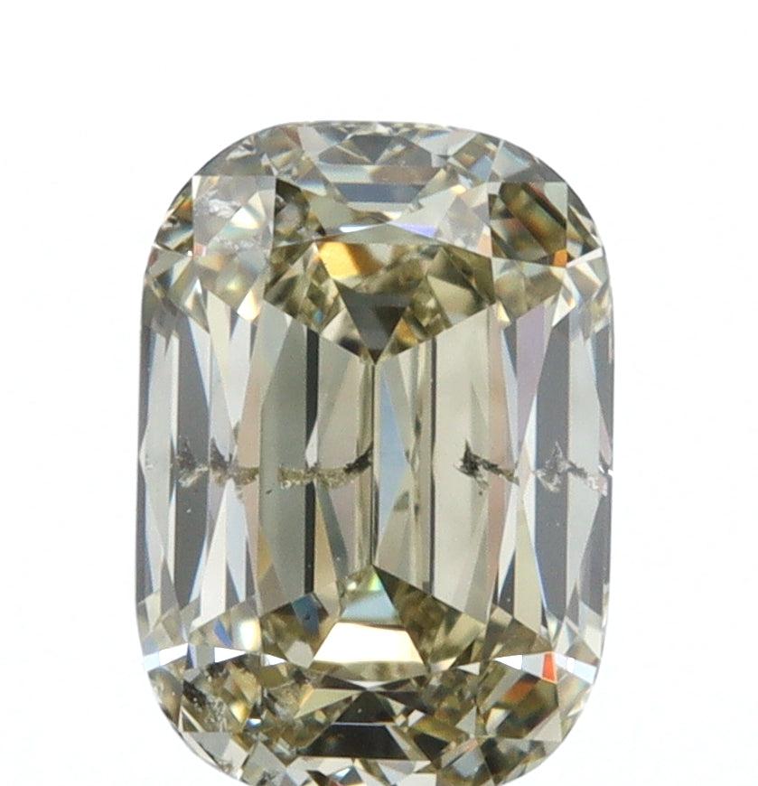 1.02ct | Champagne SI Cushion Shape Brilliant Cut Diamond-Modern Rustic Diamond
