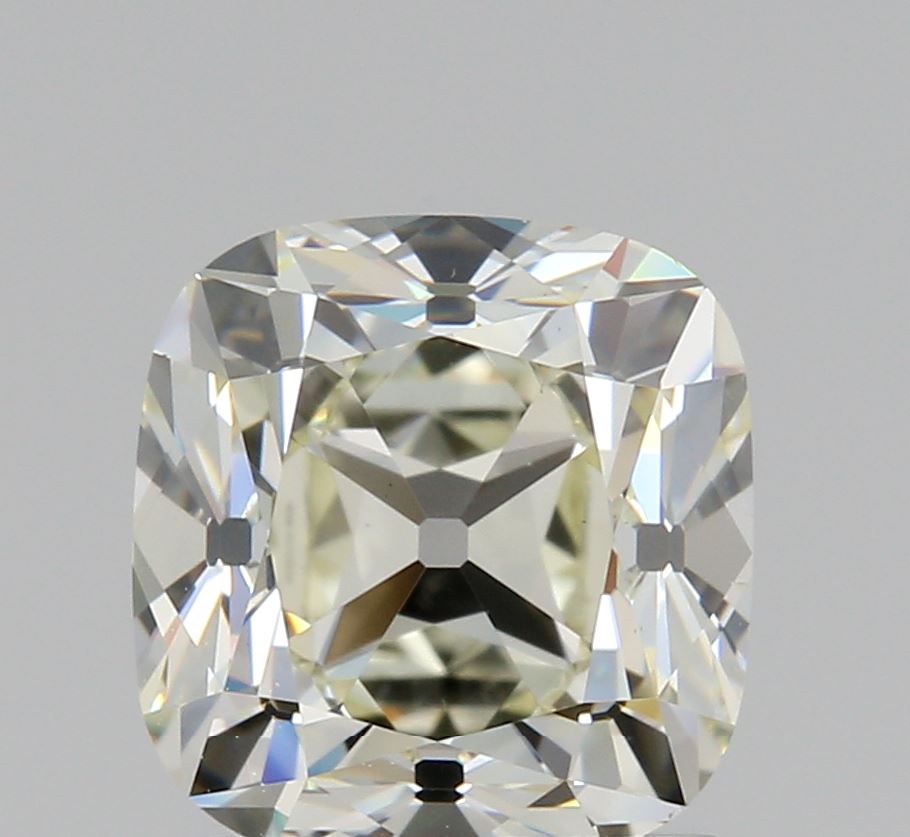 1.51ct | M/VS2 Cushion Shape Vintage Old Mine Cut Diamond (GIA) - Modern Rustic Diamond