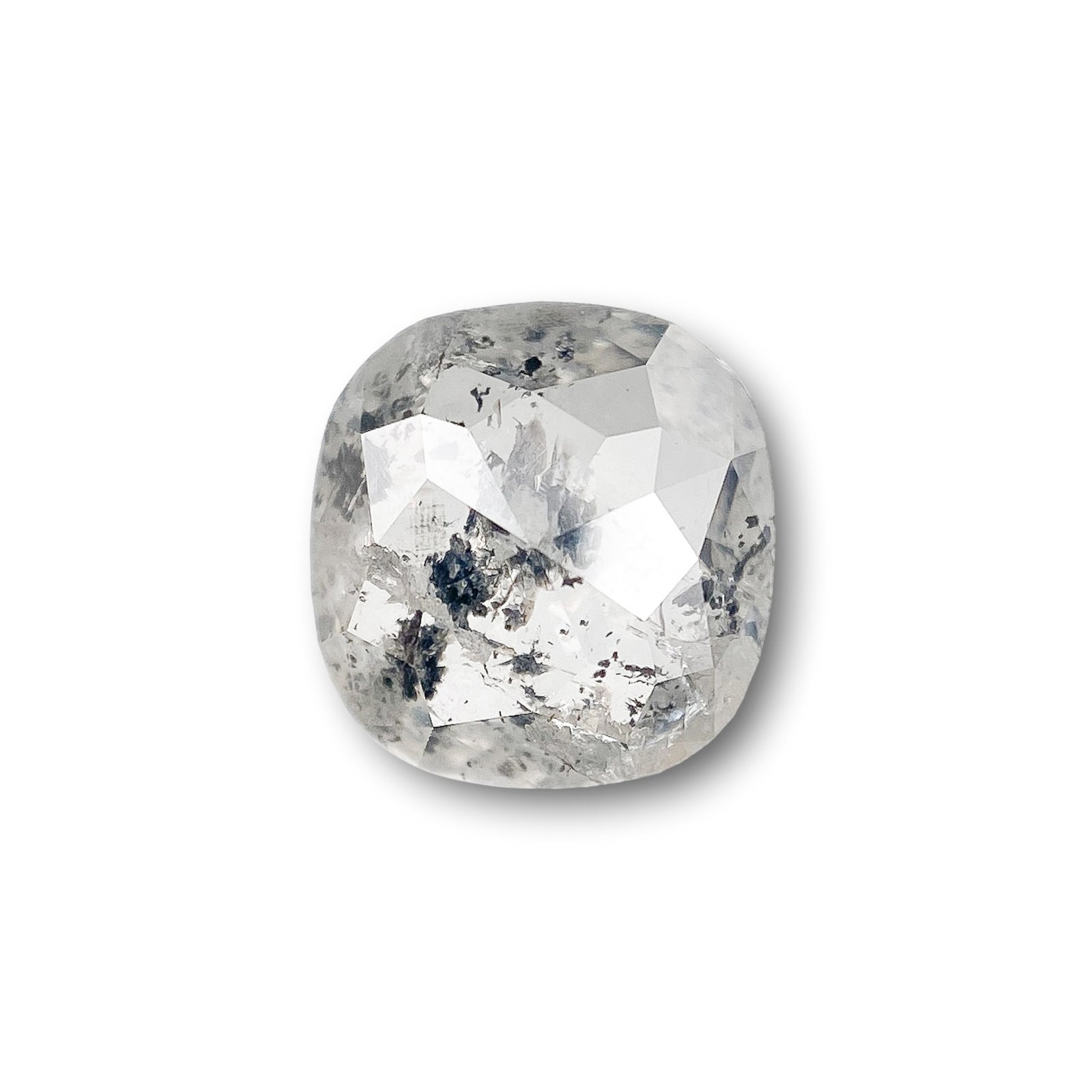 1.10ct | Rustic Cushion Shape Rose Cut Diamond - Modern Rustic Diamond