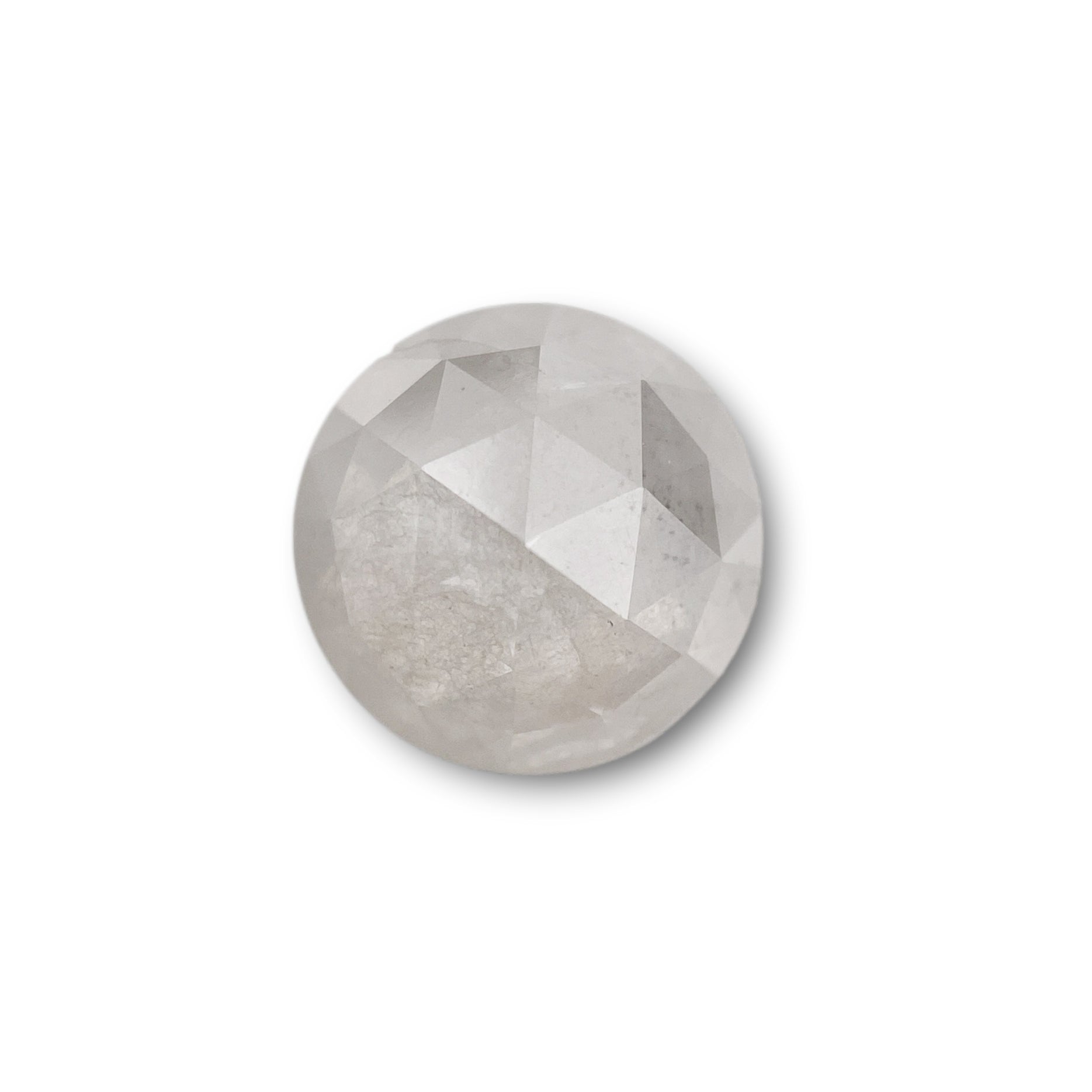 1.20ct | Rustic Round Shape Rose Cut Diamond - Modern Rustic Diamond