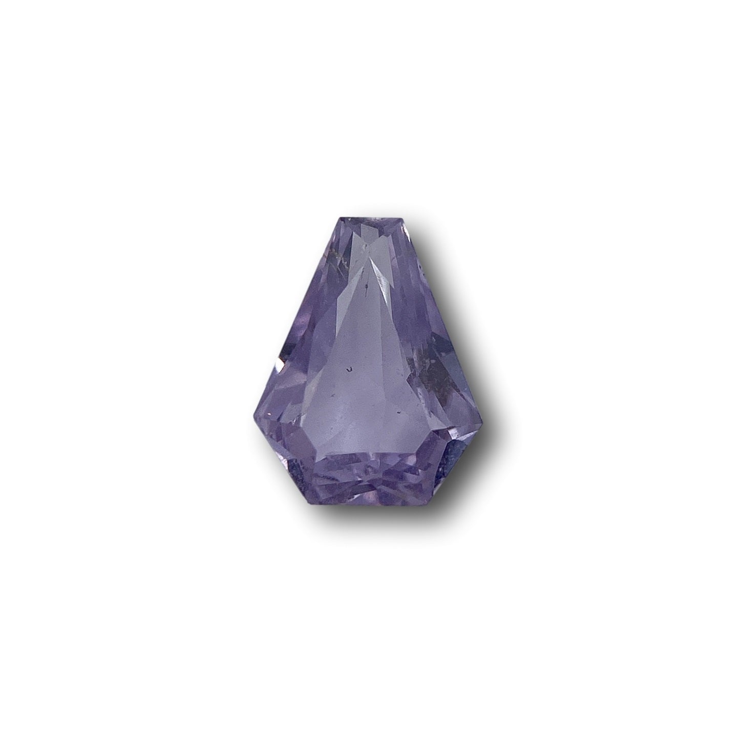 1.03ct | Brilliant Cut Shield Shape Pink Sapphire-Modern Rustic Diamond