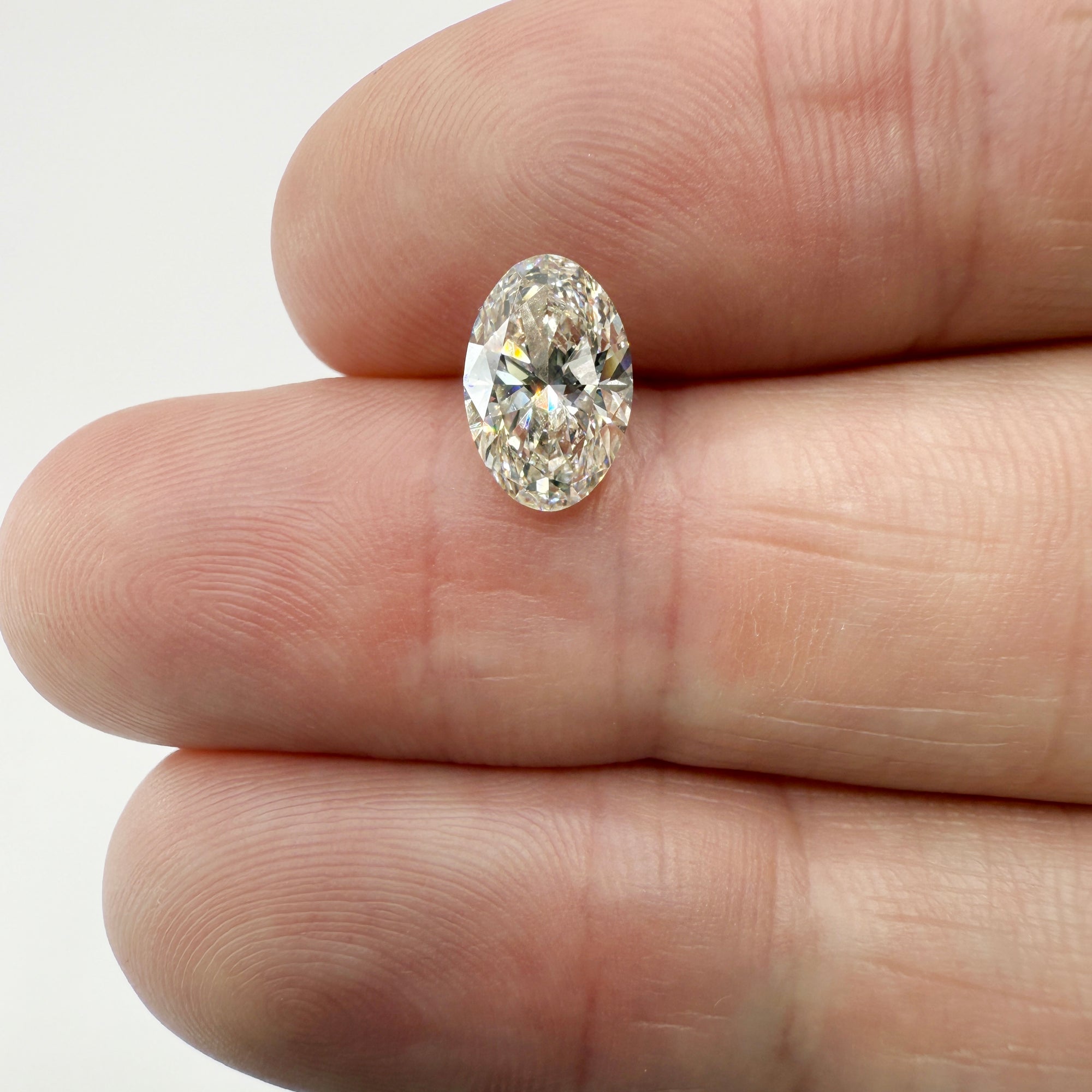 1.01ct | J/VS1 Oval Shape Brilliant Cut Diamond (GIA) - Modern Rustic Diamond