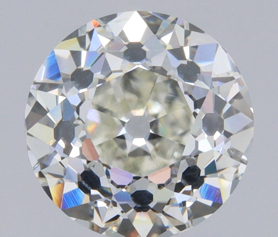 1.51ct | K/SI1 Round Shape Old European Cut Diamond (GIA) - Modern Rustic Diamond