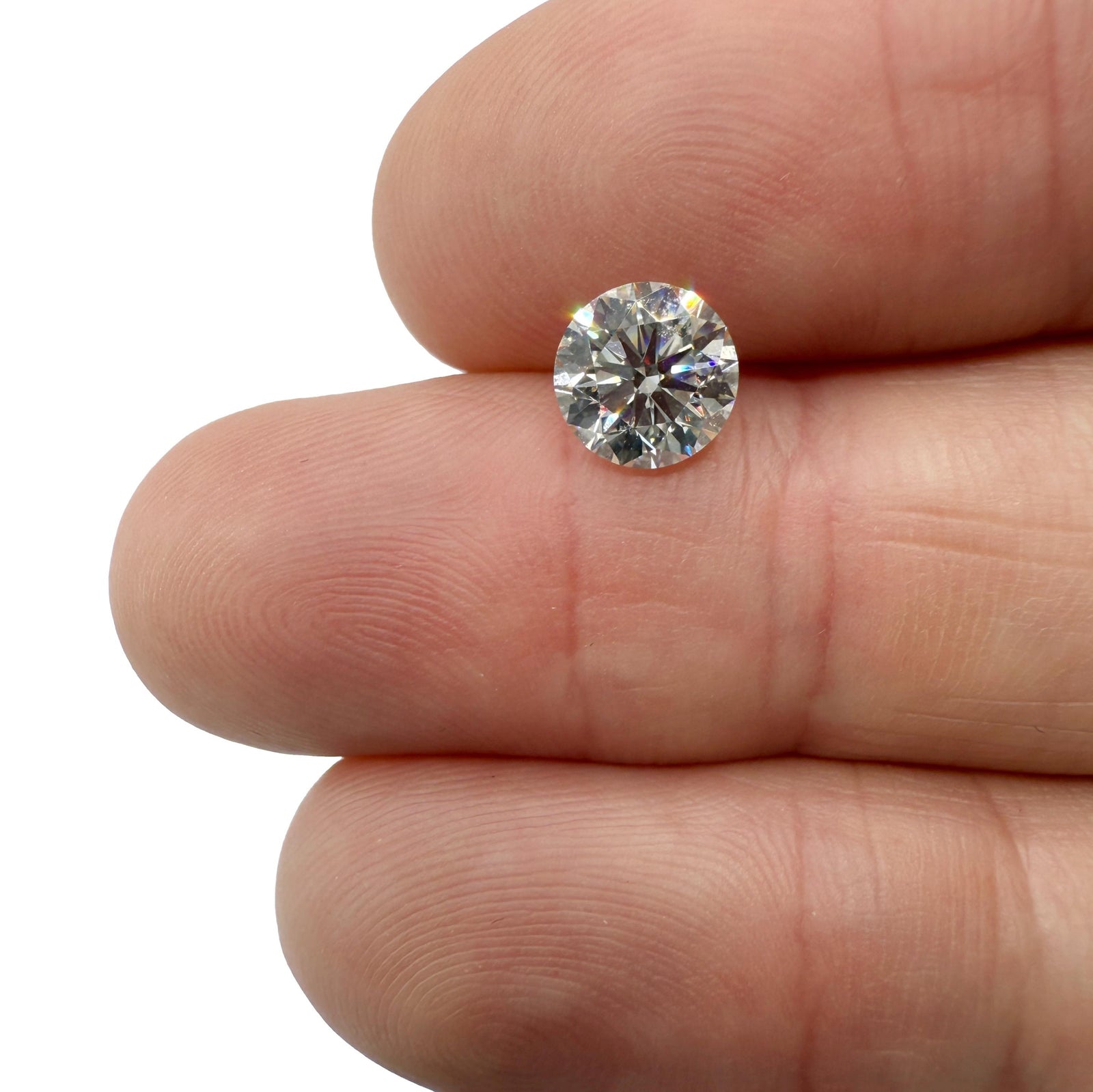 1.40ct | G/VS1 Round Shape Brilliant Cut Diamond (EGL USA) - Modern Rustic Diamond