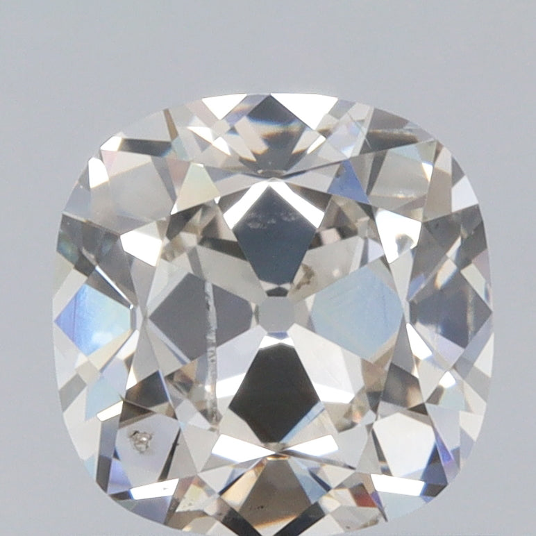 1.01ct | J-K/SI Cushion Shape Old Mine Cut Diamond - Modern Rustic Diamond