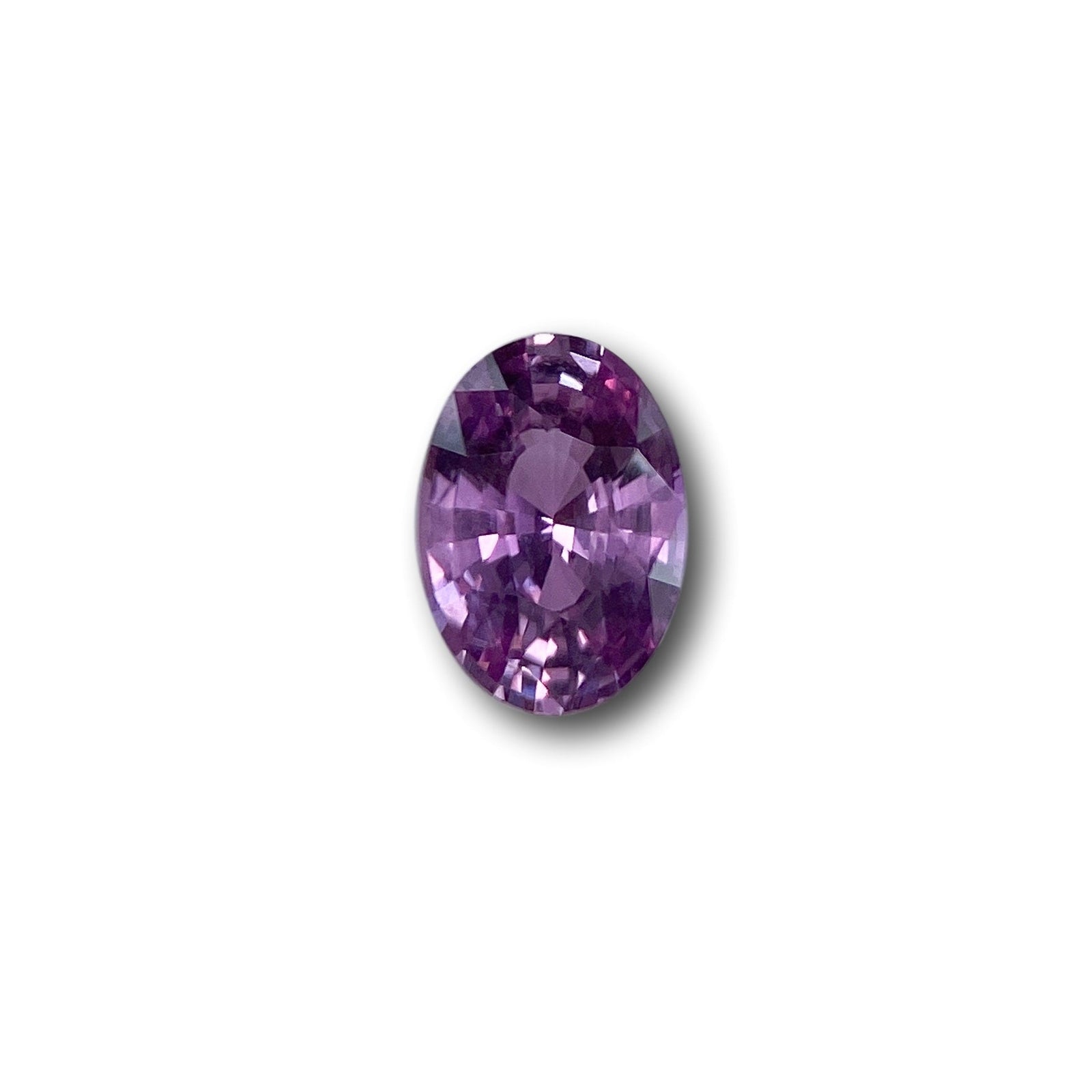 1.04ct | Brilliant Cut Oval Shape Violet Sapphire-Modern Rustic Diamond