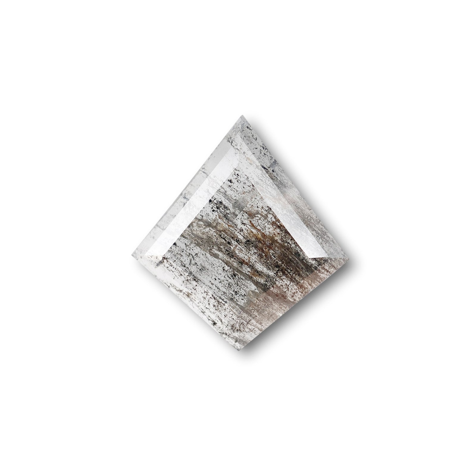 2.31ct | Rustic Kite Shape Rose Cut Diamond - Modern Rustic Diamond