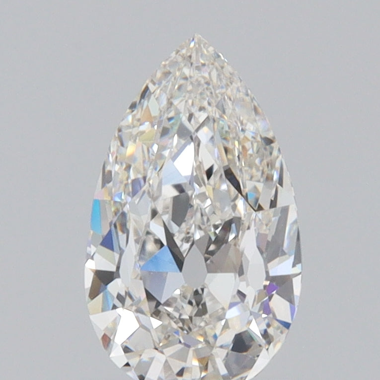 1.18ct | H/VS1 Pear Shape Old Mine Cut Diamond (IGI) - Modern Rustic Diamond