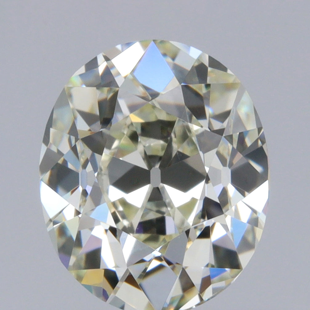 1.01ct | N/VS2 Oval Shape Old Mine Cut Diamond (GIA) - Modern Rustic Diamond