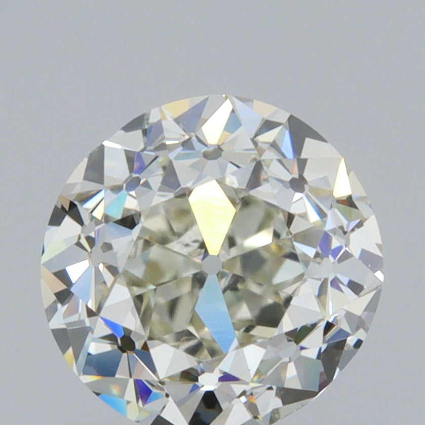 1.04ct | K/VVS2 Round Shape Old European Cut Diamond (GIA) - Modern Rustic Diamond