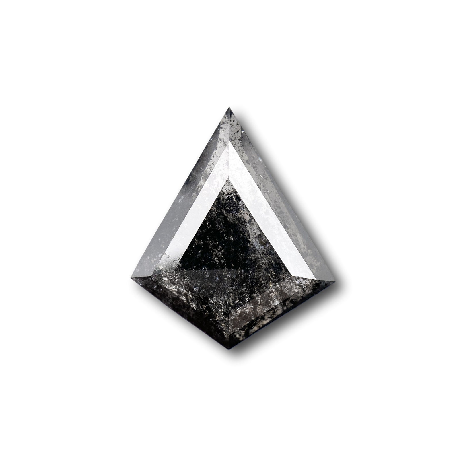 5.13ct | Rustic Kite Shape Step Cut Diamond - Modern Rustic Diamond