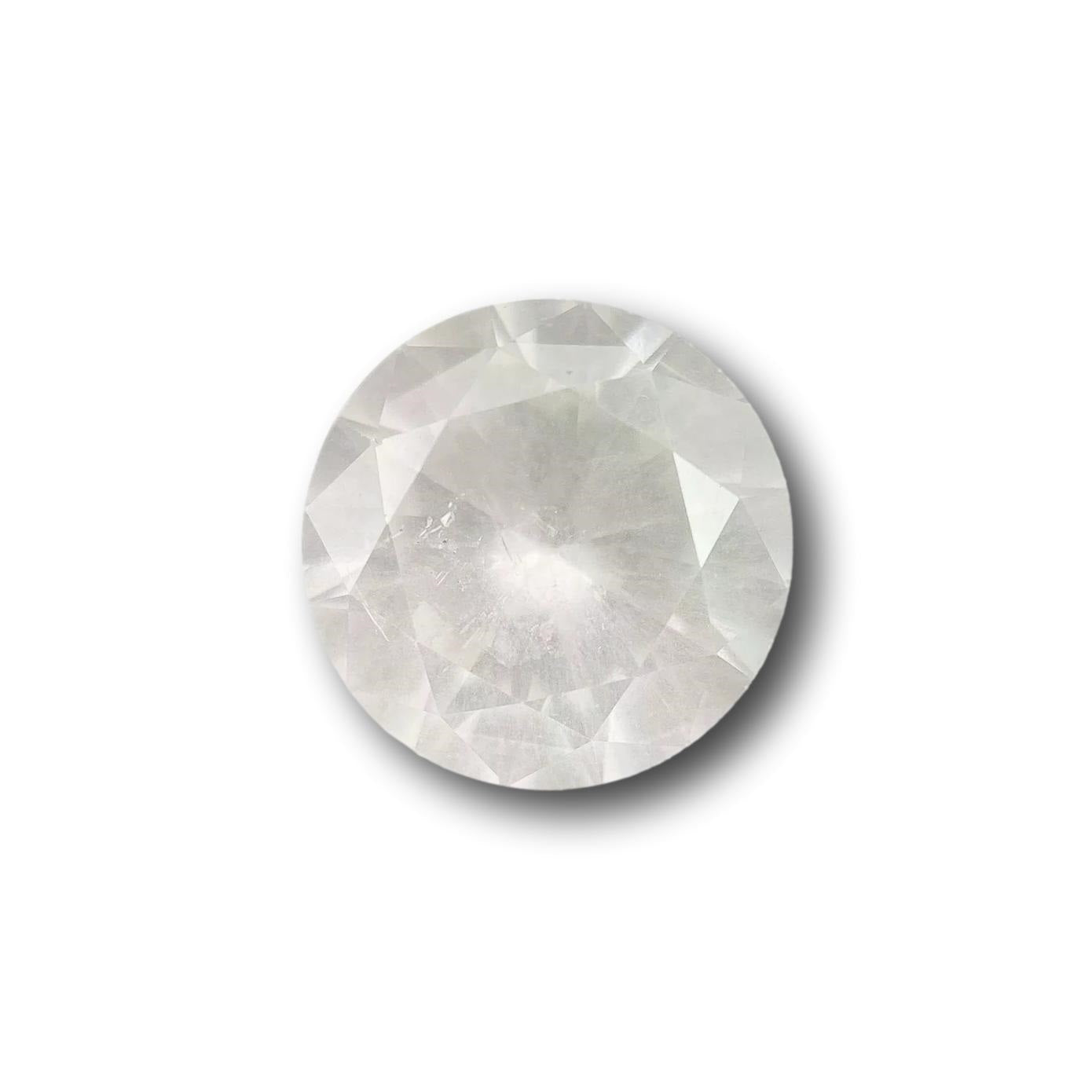 2.23ct | Salt & Pepper Round Shape Brilliant Cut Diamond (GIA) - Modern Rustic Diamond