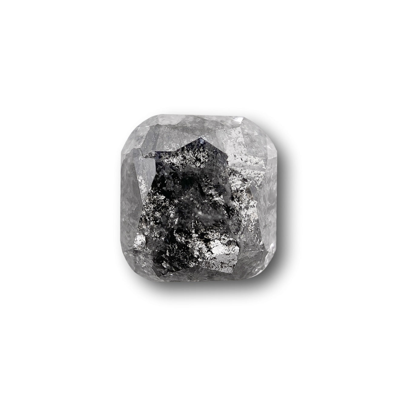 0.92ct | Rustic  Cushion Shape Rose Cut Diamond - Modern Rustic Diamond
