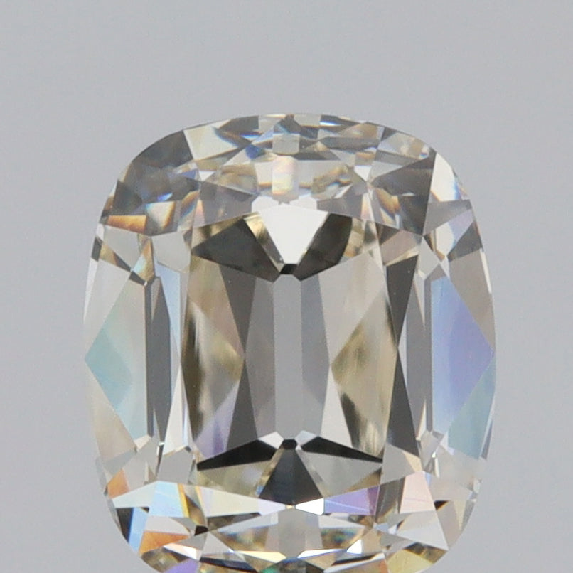 1.66ct | L/VS1 Cushion Shape Old Mine Cut Diamond (GIA) - Modern Rustic Diamond