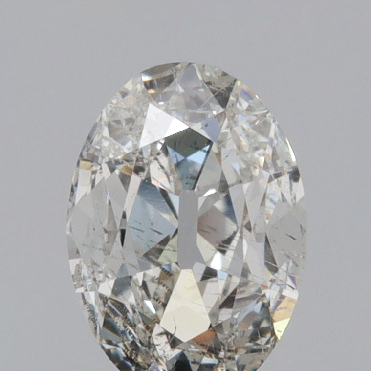 0.41ct | G-H/SI Oval Shape Old Mine Cut Diamond - Modern Rustic Diamond