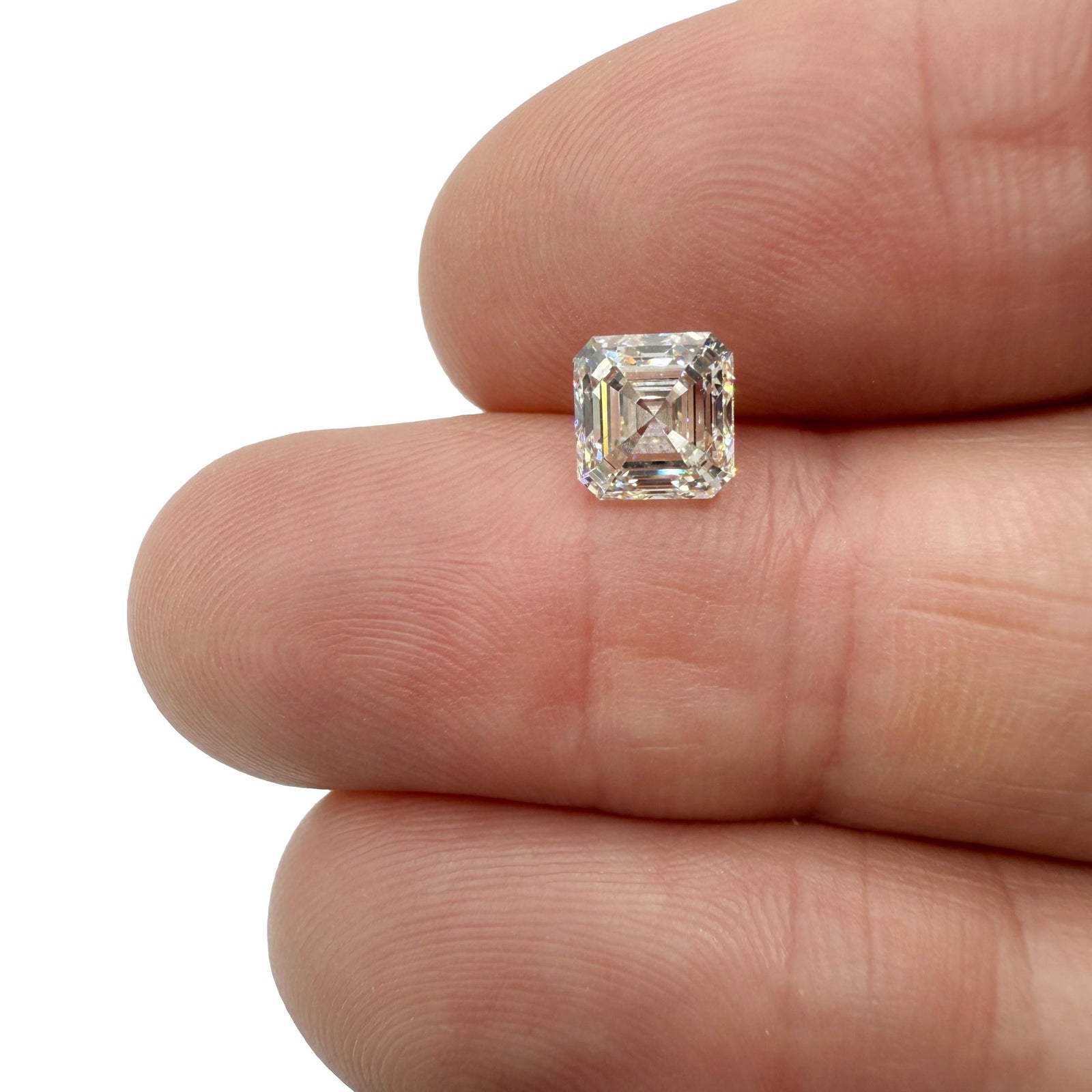 1.52ct | J/VS1 Asscher Shape Step Cut Diamond (GIA) - Modern Rustic Diamond