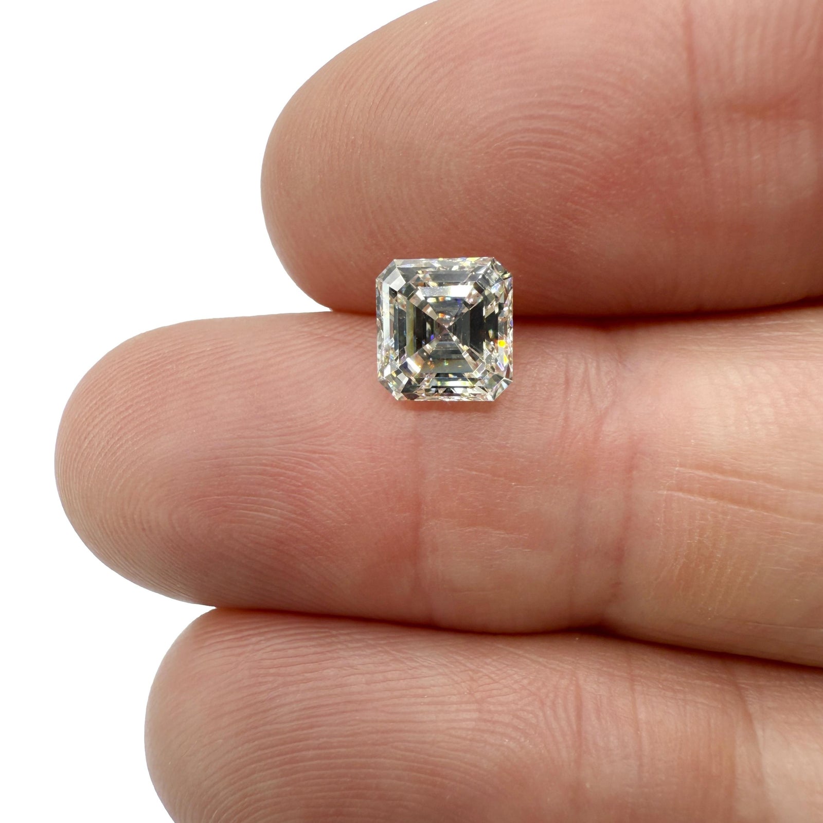 1.50ct | M/VVS1 Asscher Shape Step Cut Diamond (GIA) - Modern Rustic Diamond