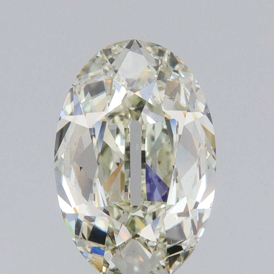 2.02ct | L/SI1 Oval Shape Old Mine Cut Diamond (GIA) - Modern Rustic Diamond