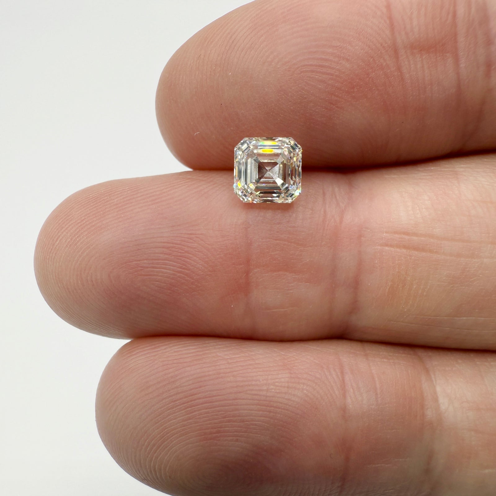 1.31ct | K/VS1 Asscher Shape Step Cut Diamond (GIA) - Modern Rustic Diamond
