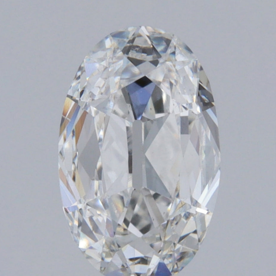 0.51ct | D/VS Oval Shape Old Mine Cut Diamond - Modern Rustic Diamond