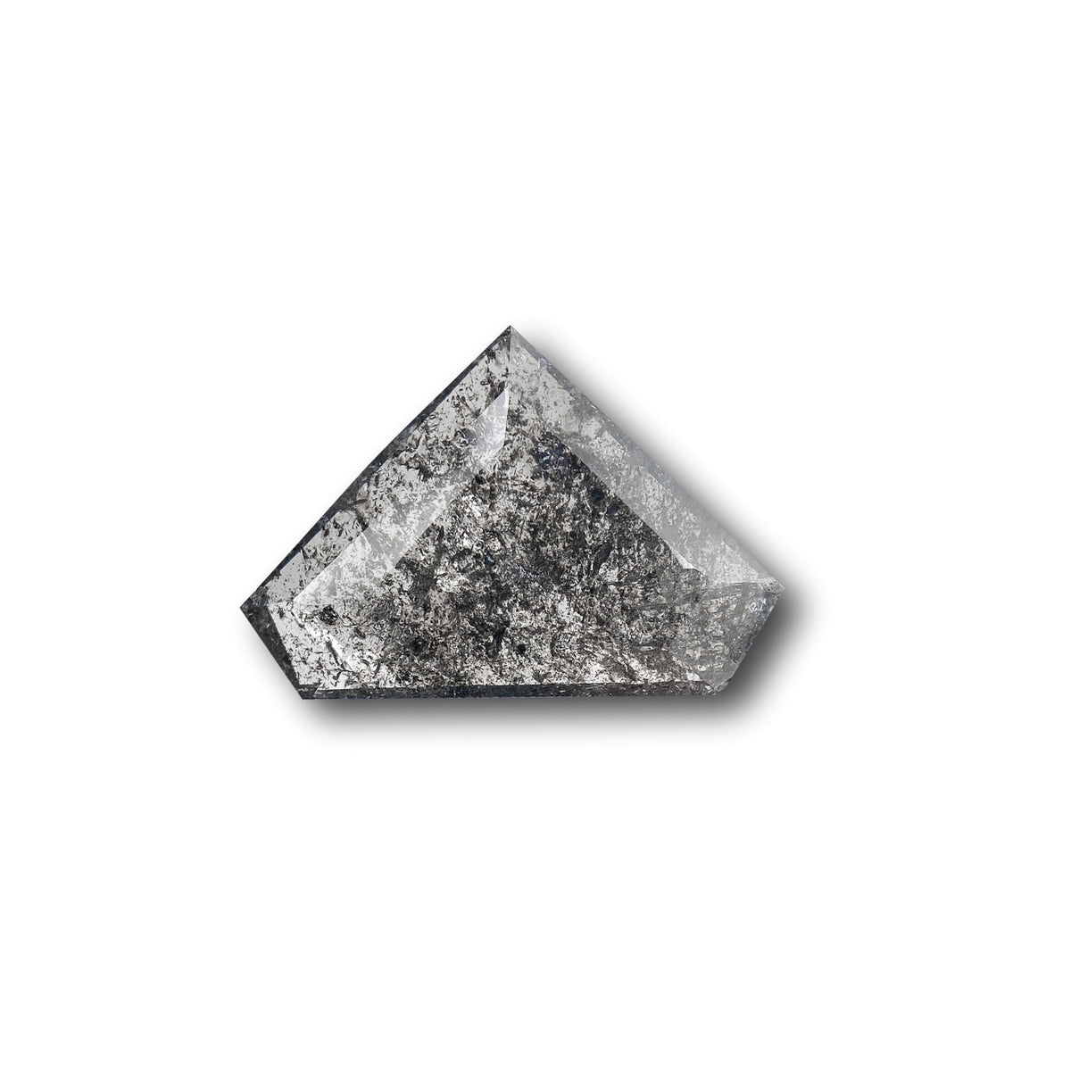 2.04ct | Rustic Shield Shape Rose Cut Diamond - Modern Rustic Diamond