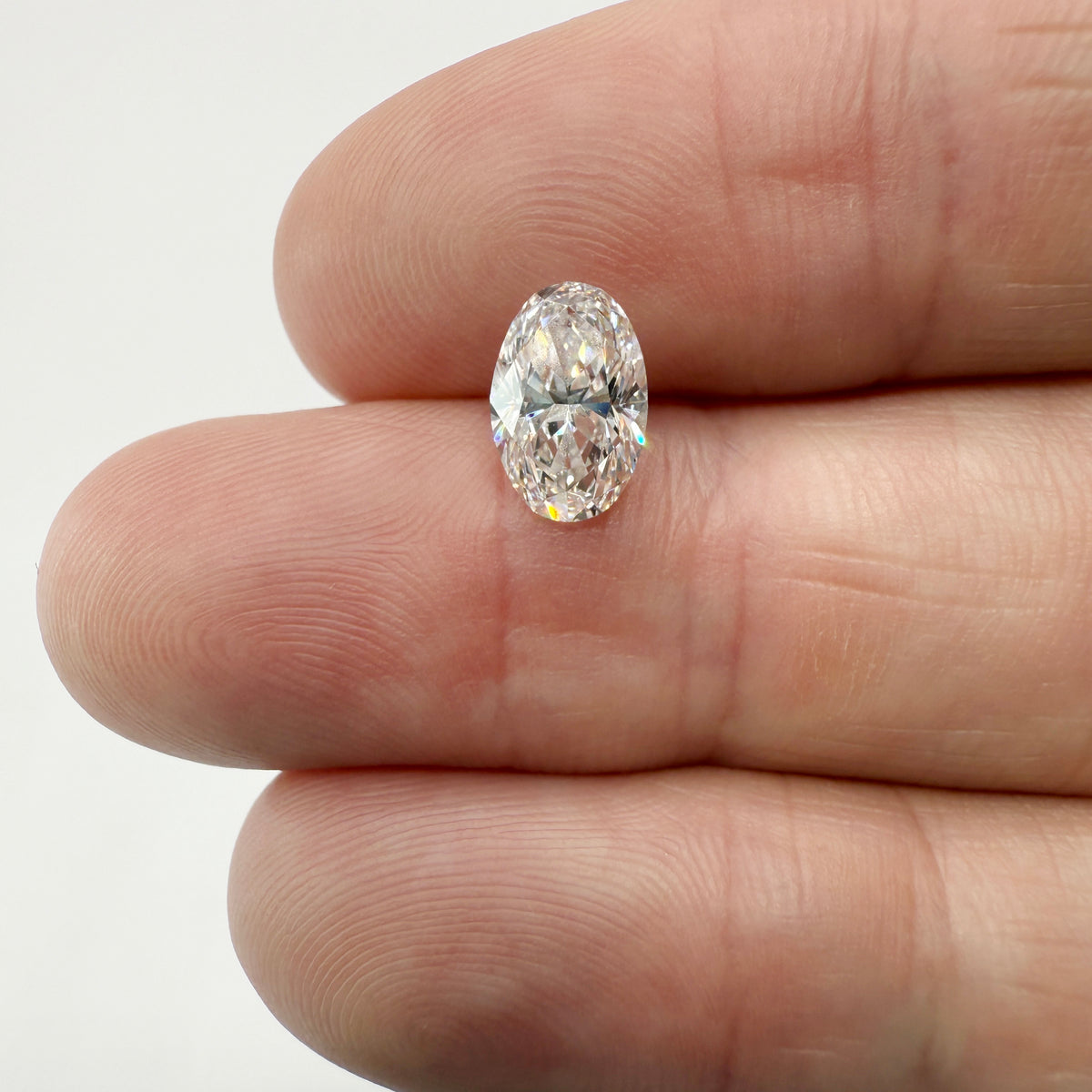 1.01ct | N/VVS1 Oval Shape Brilliant Cut Diamond (GIA) - Modern Rustic Diamond
