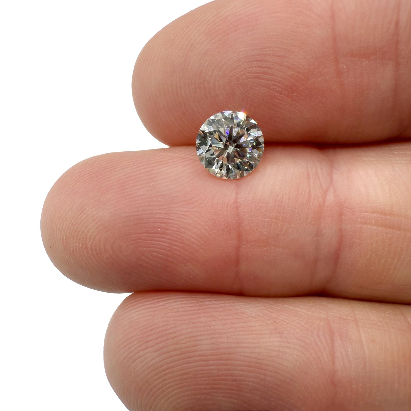 1.29ct | M/VVS1 Round Shape Brilliant Cut Diamond (GIA) - Modern Rustic Diamond